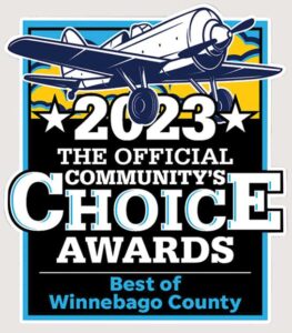 2023 Community Choice Award graphic.