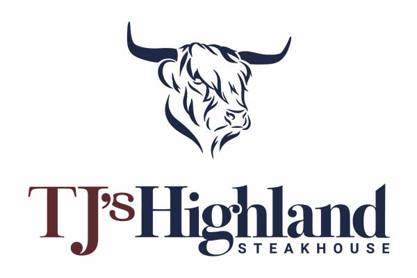 TJ's Highland Steakhouse logo.